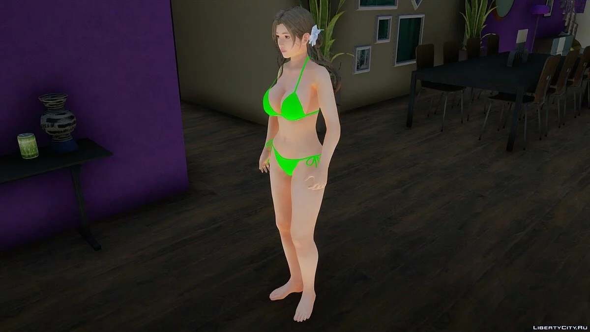 Саюри в бикини з Dead or Alive Xtreme Venus Vacation / GTA San Andreas
