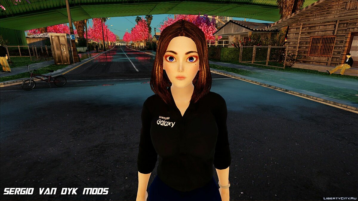 Download Samantha Samsung Virtual Assistant Original Model For Gta San Andreas 6275