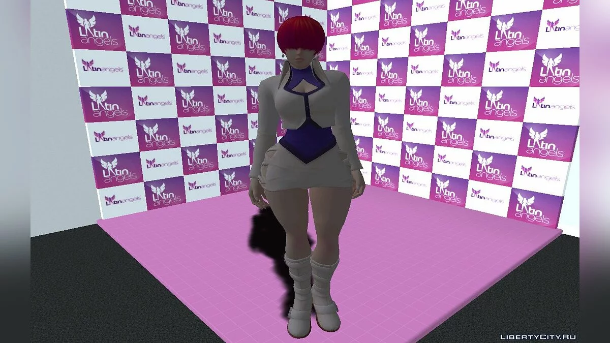 Shermie from The King of Fighters XIV / GTA San Andreas