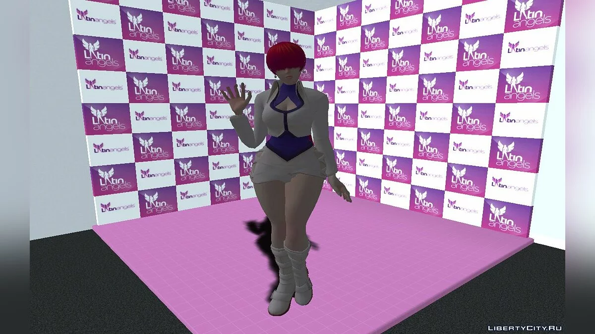 Shermie from The King of Fighters XIV / GTA San Andreas
