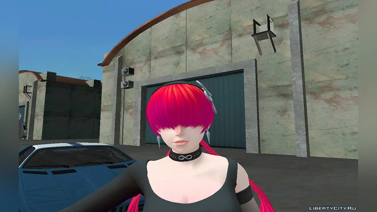 Shermie in Costume 3 from The King of Fighters XIV / GTA San Andreas