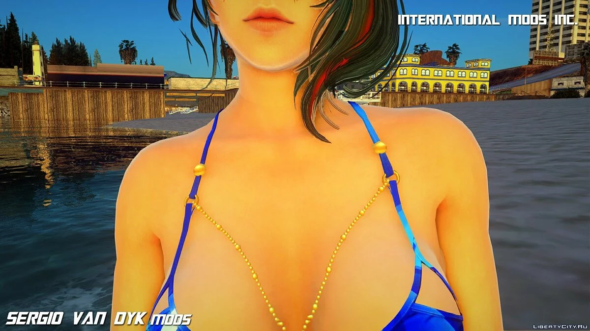 Tamaki en bikini de Dead or Alive Xtreme Venus Vacation / GTA San Andreas