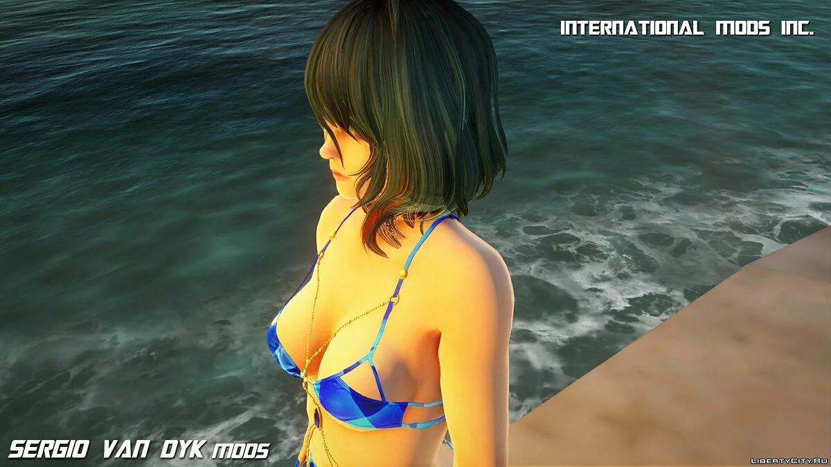 Tamaki en bikini de Dead or Alive Xtreme Venus Vacation / GTA San Andreas
