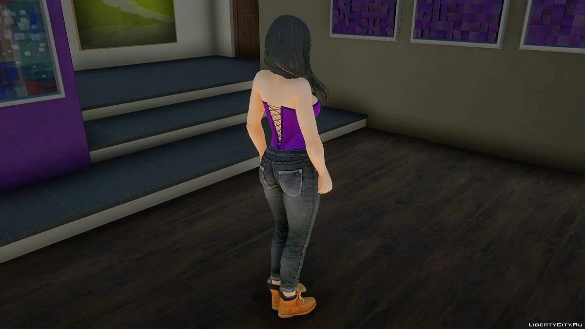 Tamaki en ropa casual v6 / GTA San Andreas