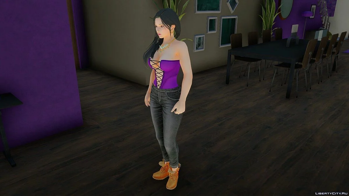 Tamaki en ropa casual v6 / GTA San Andreas
