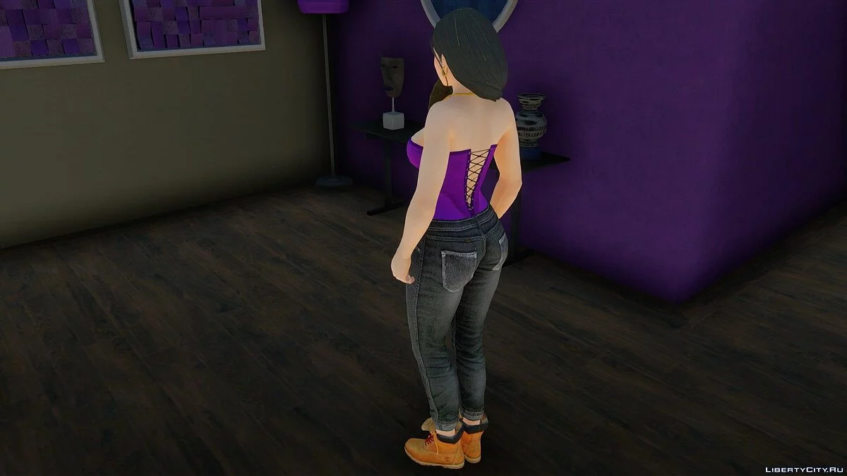 Tamaki en ropa casual v6 / GTA San Andreas