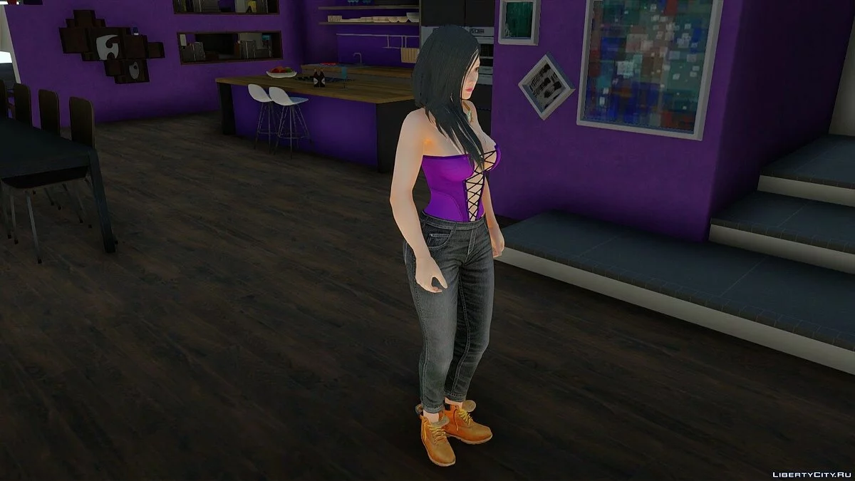 Tamaki en ropa casual v6 / GTA San Andreas
