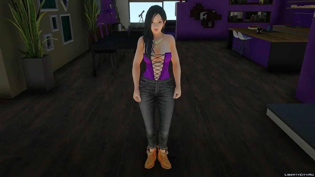 Tamaki en ropa casual v6 / GTA San Andreas
