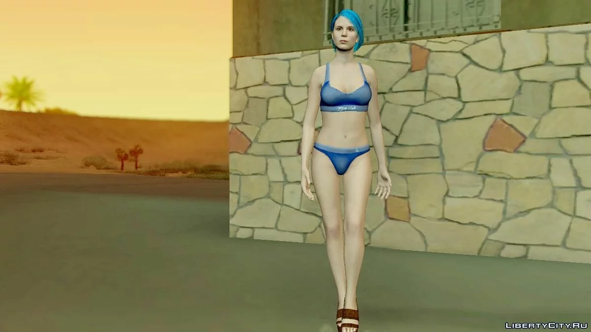 Трейси из Detroit: Become Human / GTA San Andreas