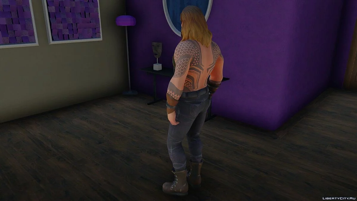 Aquaman (Arthur Curry) dari Fortnite / GTA San Andreas