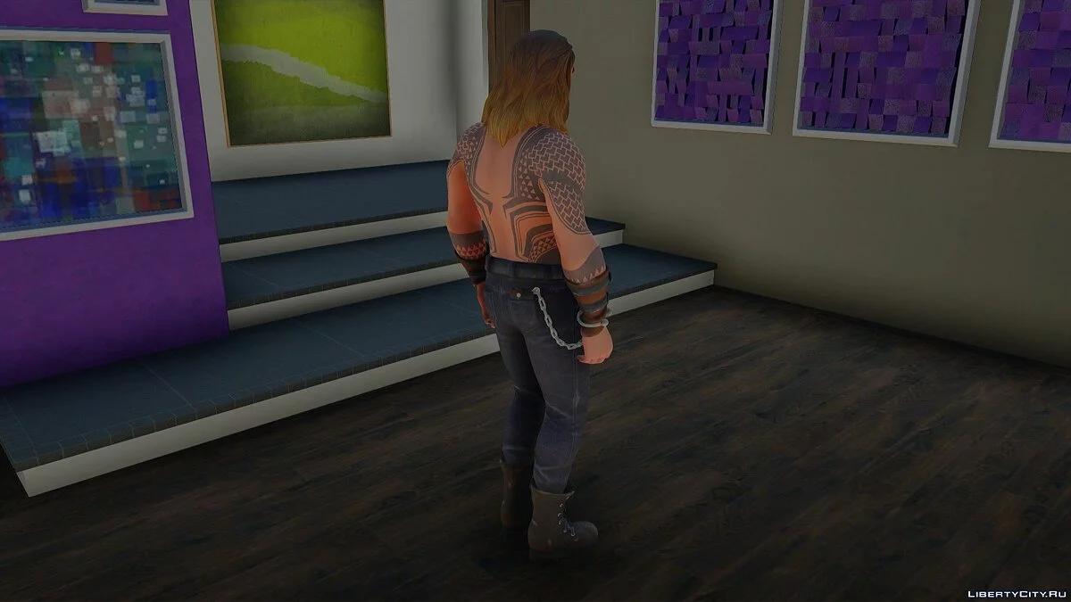 Aquaman (Arthur Curry) dari Fortnite / GTA San Andreas