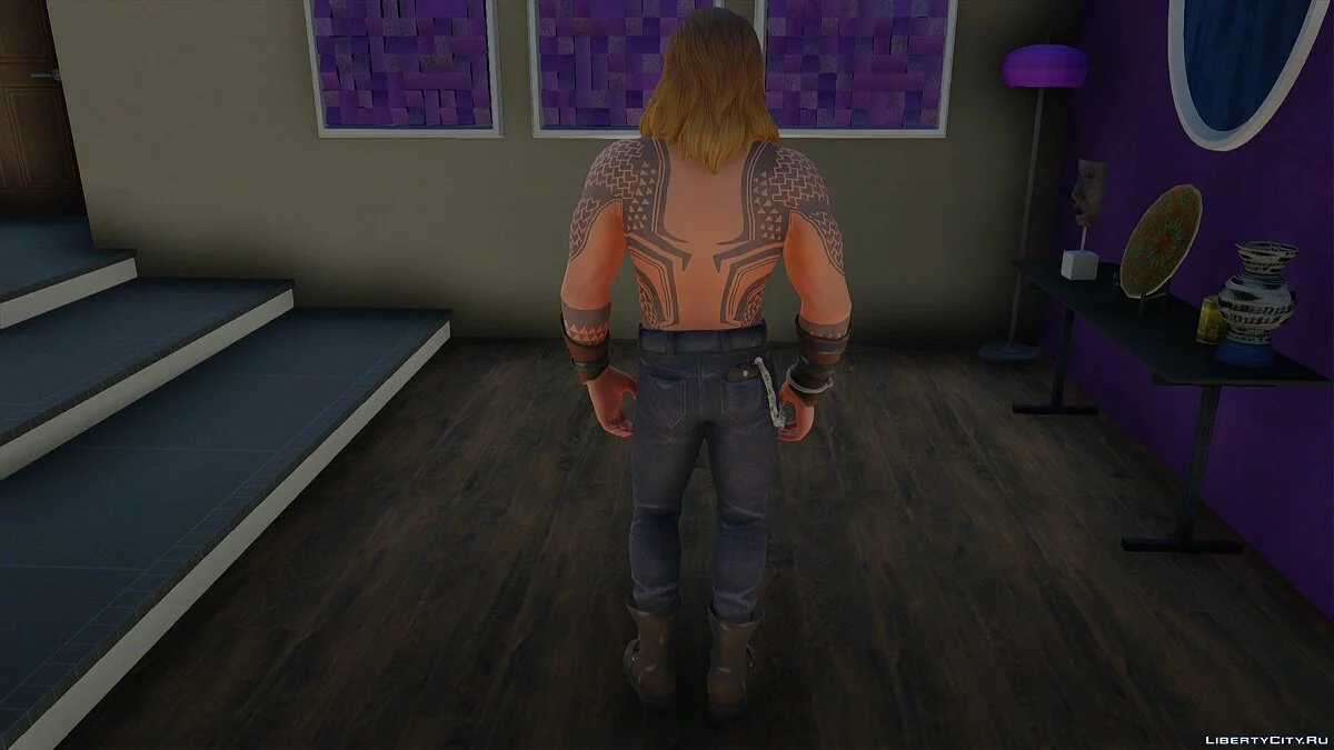 Aquaman (Arthur Curry) dari Fortnite / GTA San Andreas