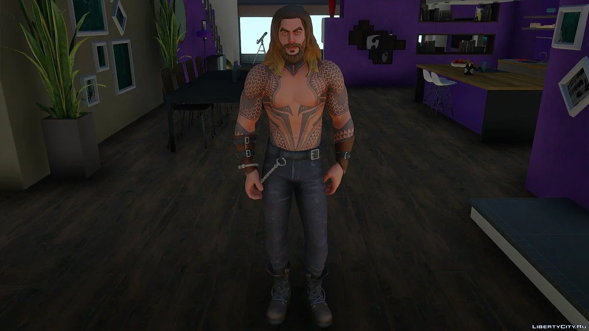 Aquaman (Arthur Curry) dari Fortnite / GTA San Andreas