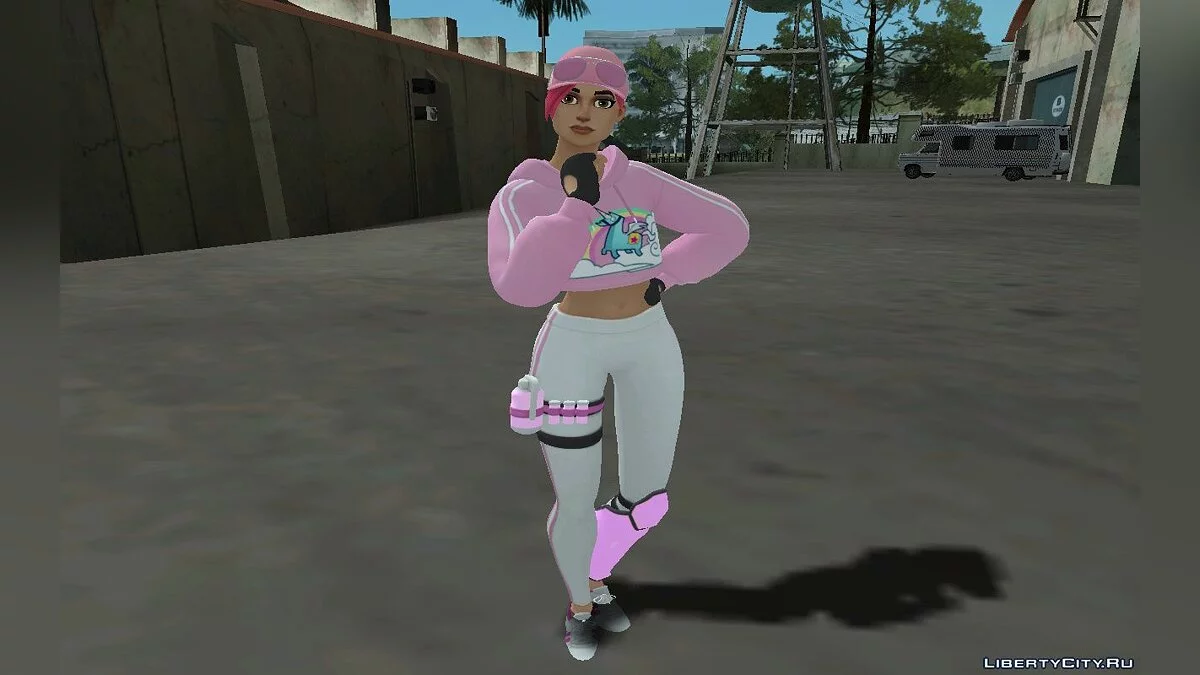 Britestorm Bomber from Fortnite / GTA San Andreas