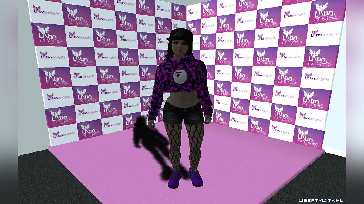 Дівчина-асистент з GTA Online v3 / GTA San Andreas