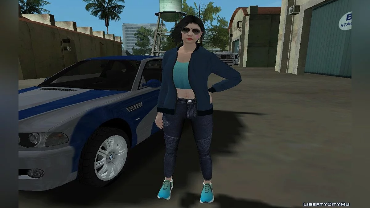 Asiatisches Mädchen aus GTA Online