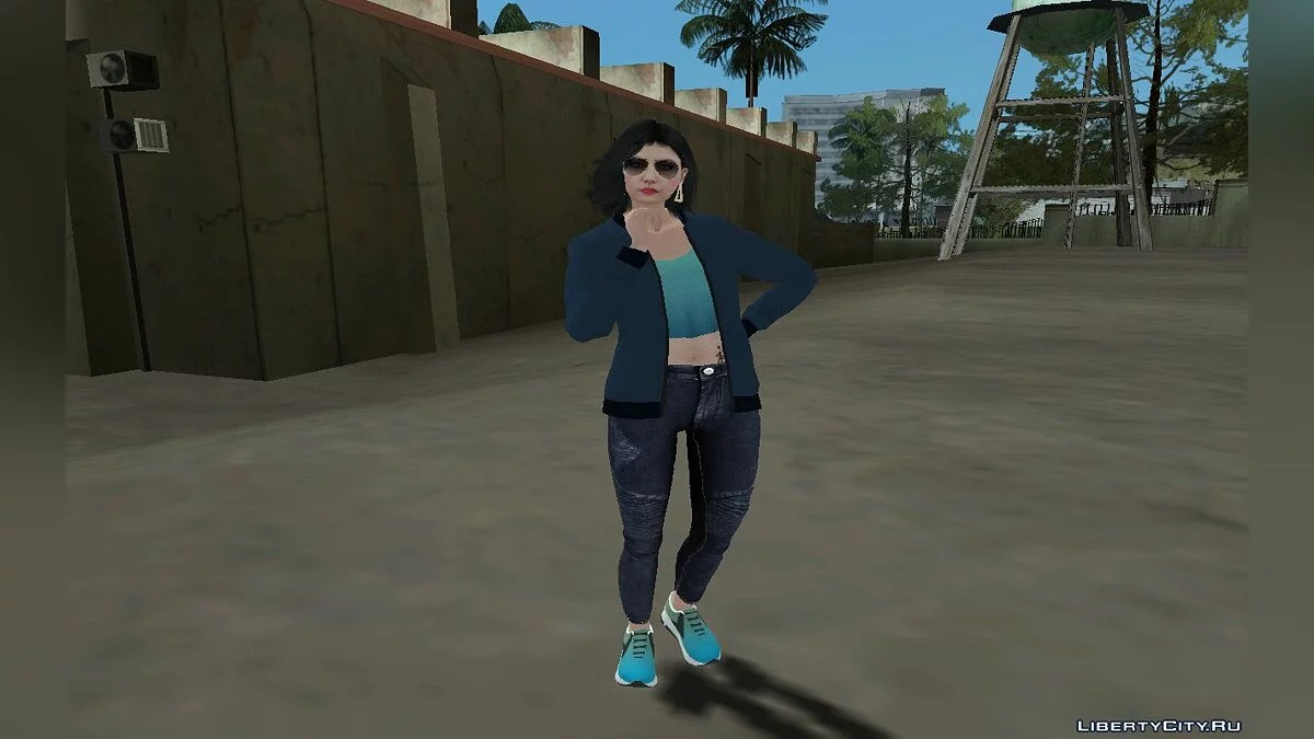 Asiatisches Mädchen aus GTA Online