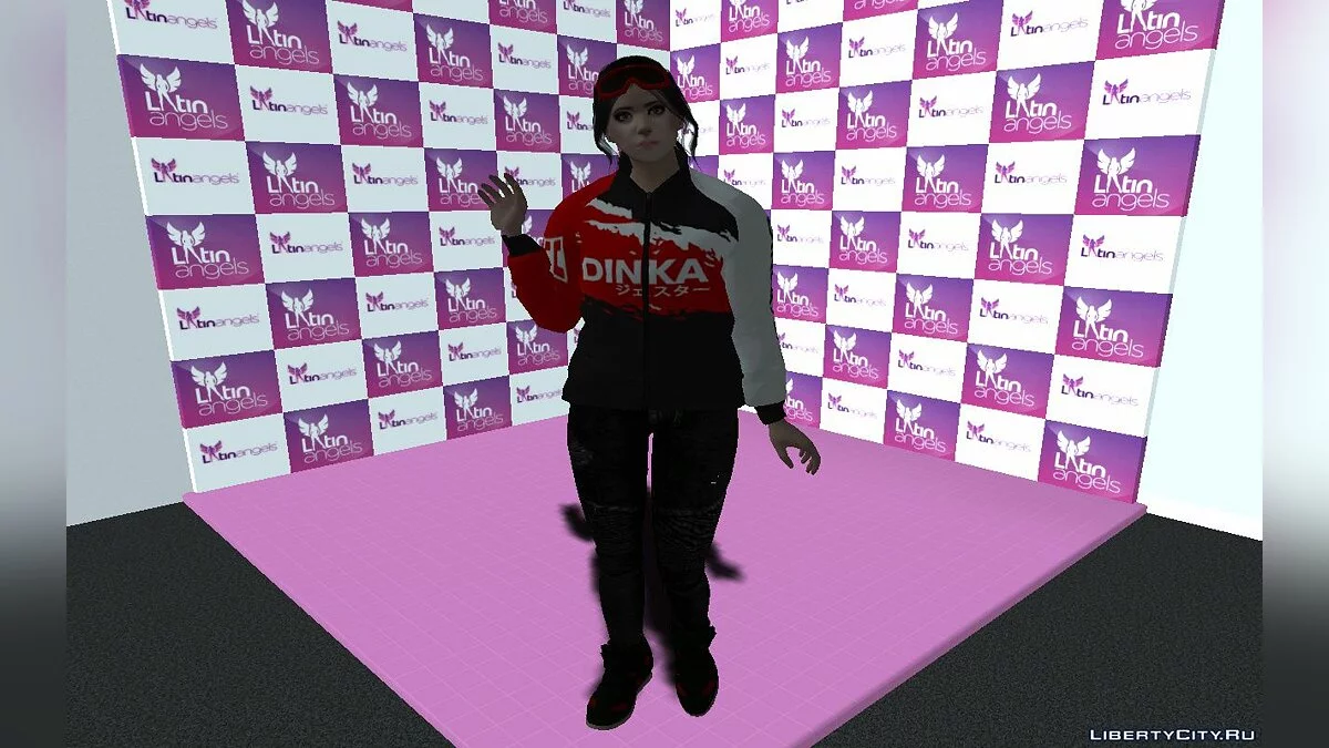 Lateinamerikanisches Mädchen aus GTA Online