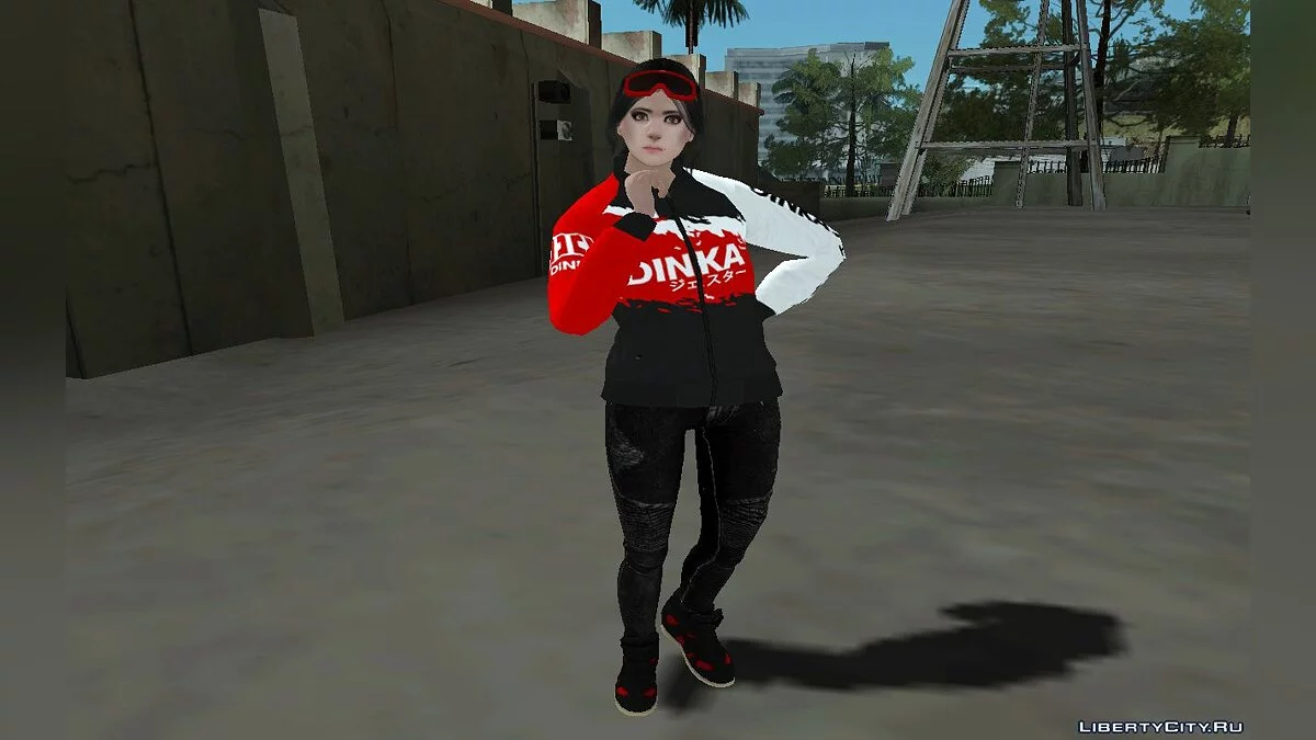 Lateinamerikanisches Mädchen aus GTA Online