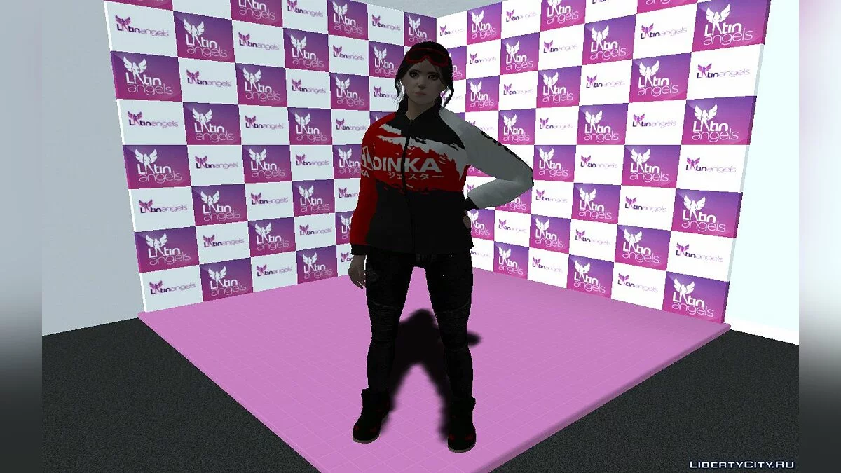 Lateinamerikanisches Mädchen aus GTA Online