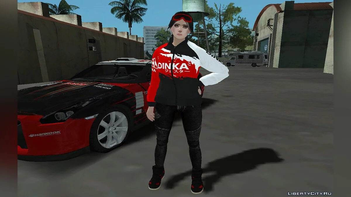 Lateinamerikanisches Mädchen aus GTA Online