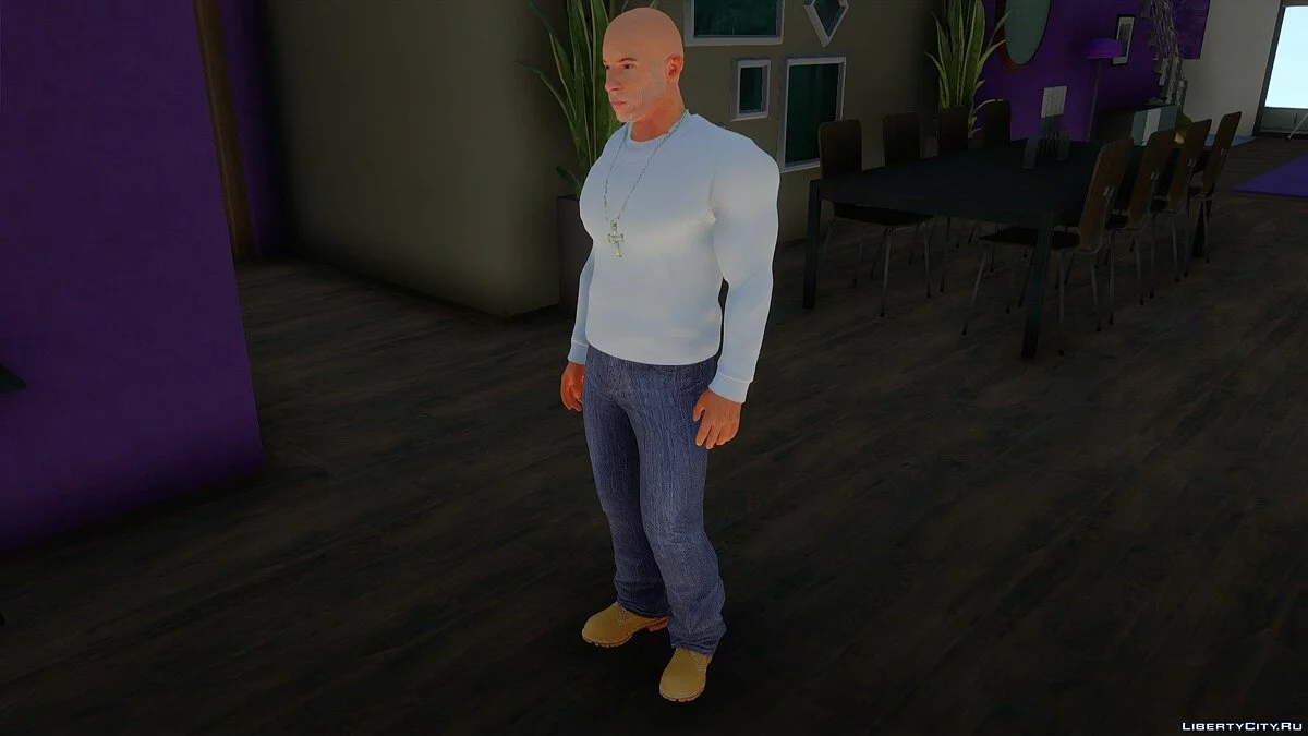 Доминик Торетто из Fast and Furious 7 / GTA San Andreas