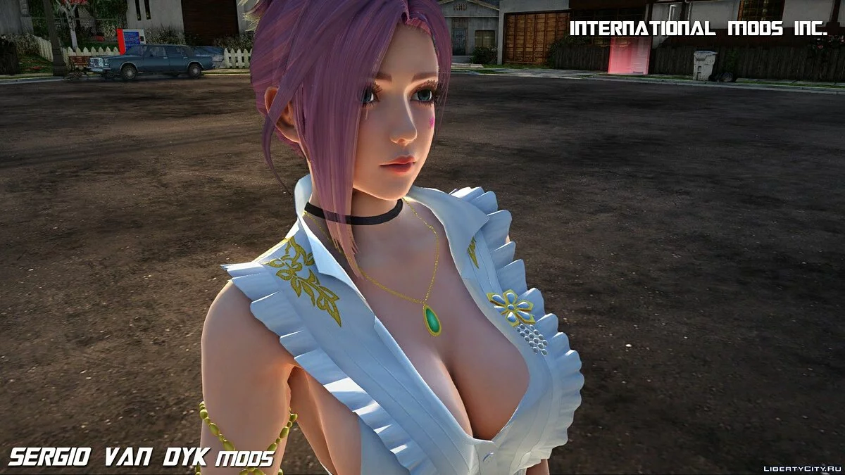 Elise - Monochrome from Dead or Alive Xtreme Venus Vacation / GTA San Andreas