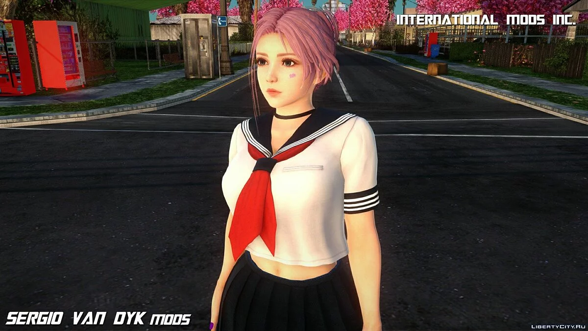 Еліза Морська школа з Dead or Alive Xtreme Venus Vacation / GTA San Andreas