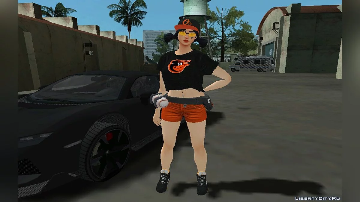 Модна Фастбол з Фортнайт у повсякденному стилі v1 / GTA San Andreas