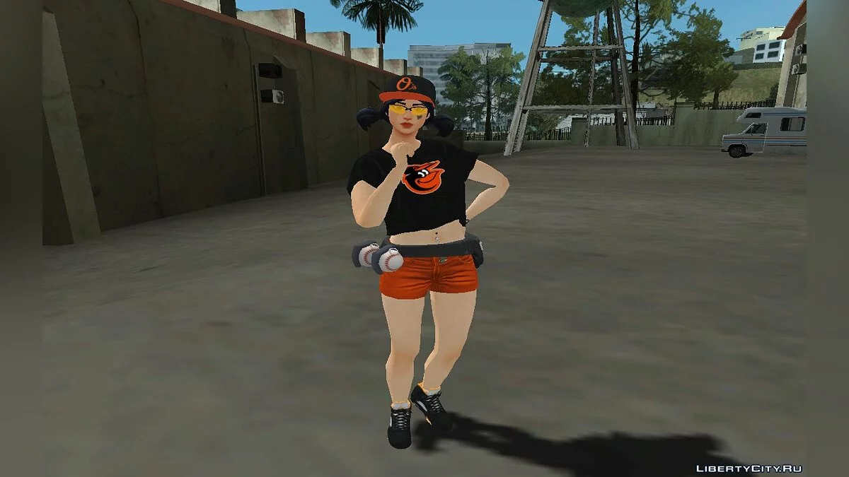 Модна Фастбол з Фортнайт у повсякденному стилі v1 / GTA San Andreas