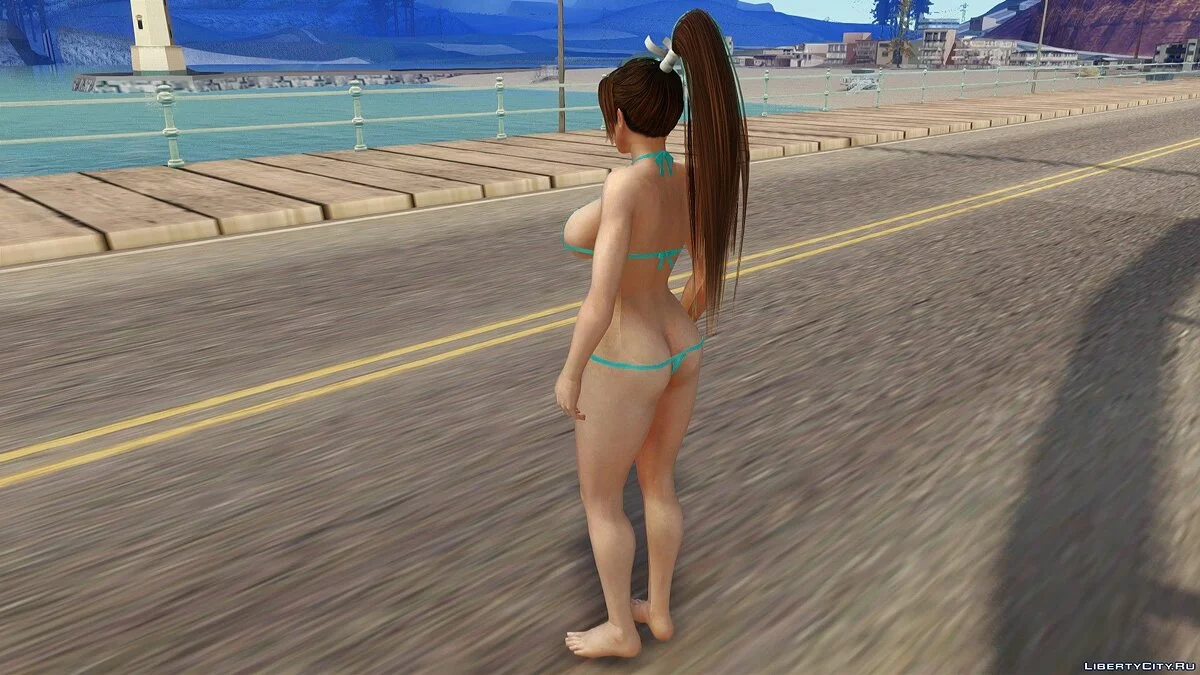 Горячая Мэй Ширануи в Бикини / GTA San Andreas