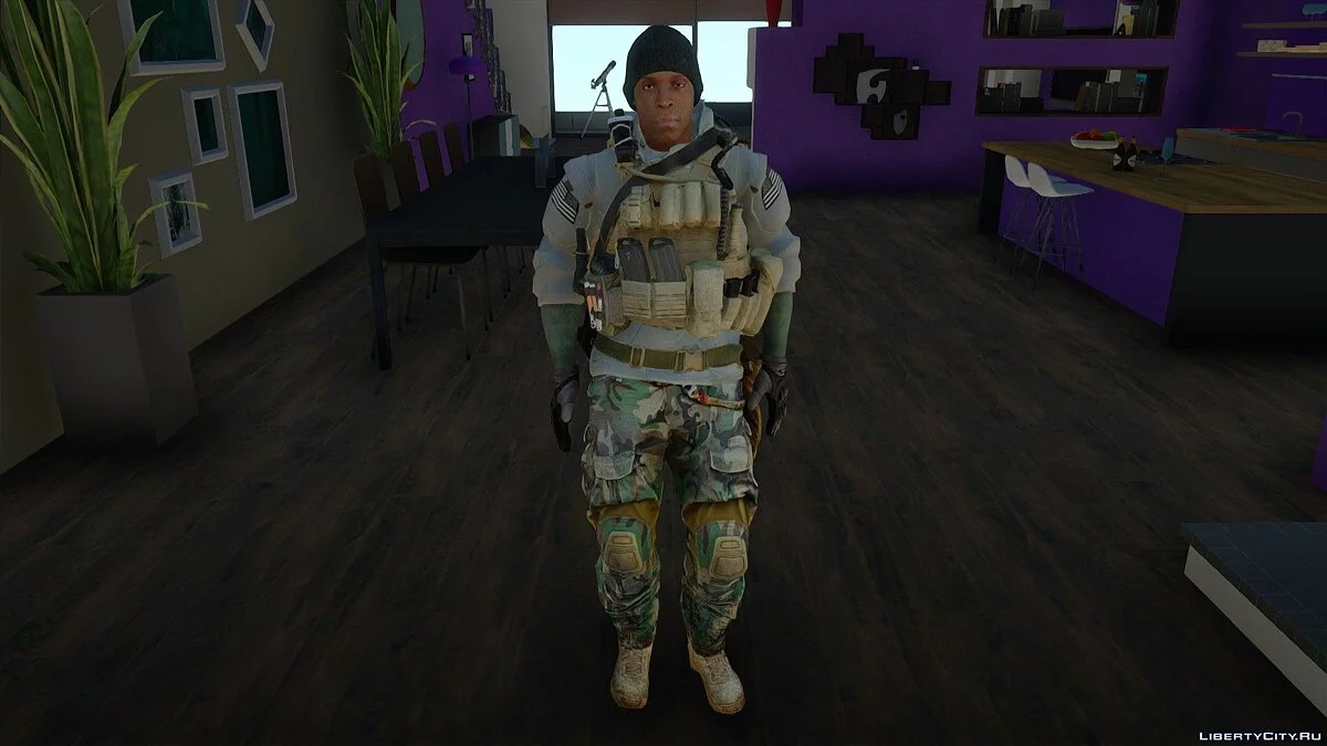 Irish from Battlefield 4 / GTA San Andreas