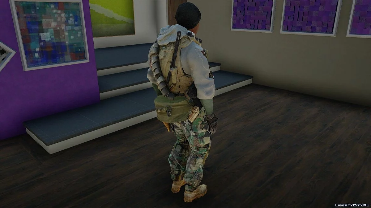 Irish from Battlefield 4 / GTA San Andreas