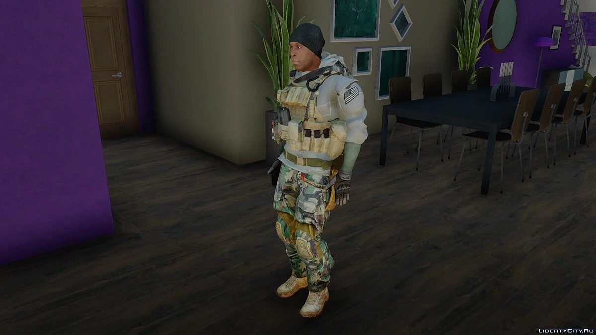 Irish from Battlefield 4 / GTA San Andreas