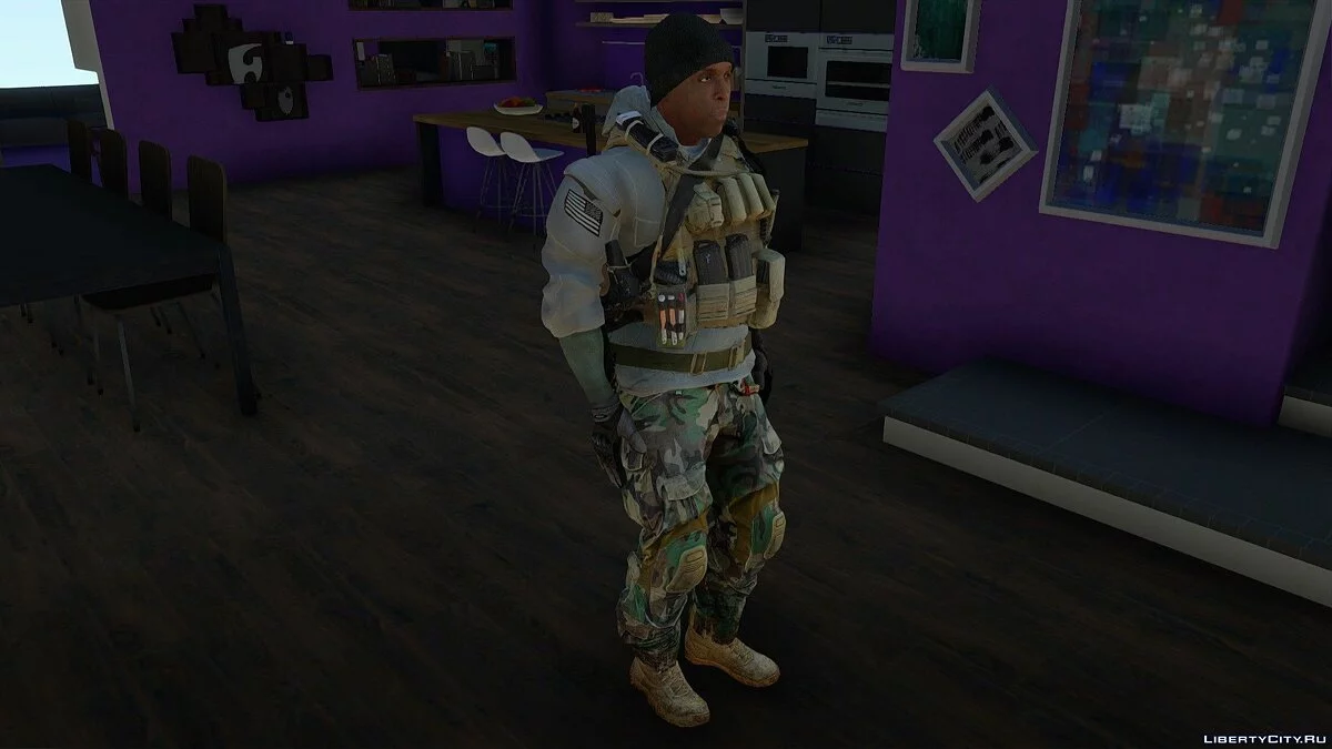 Irish from Battlefield 4 / GTA San Andreas