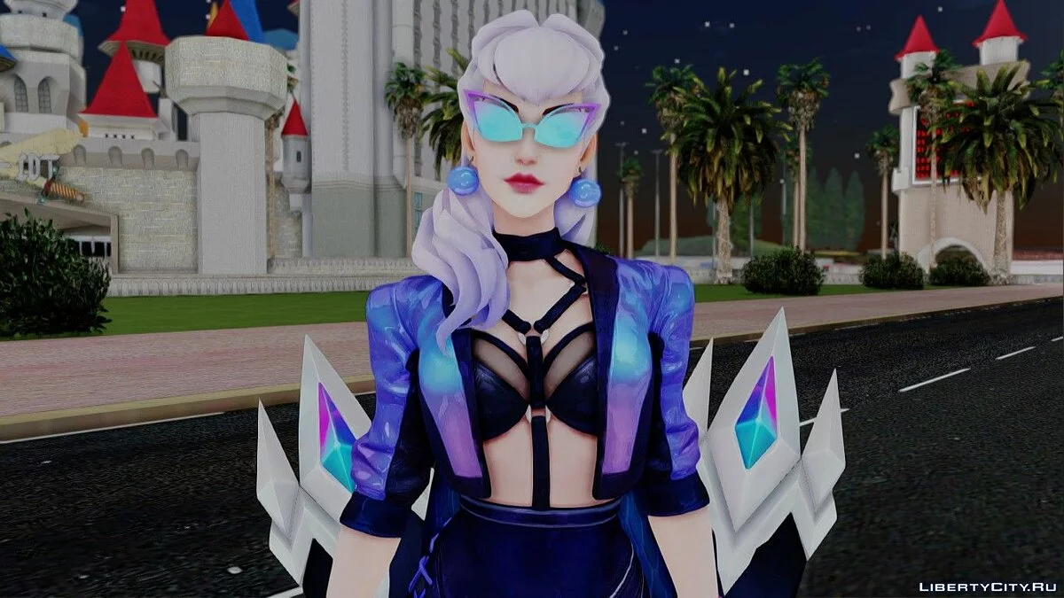 Evelynn K/DA de League of Legends : Wild Rift / GTA San Andreas