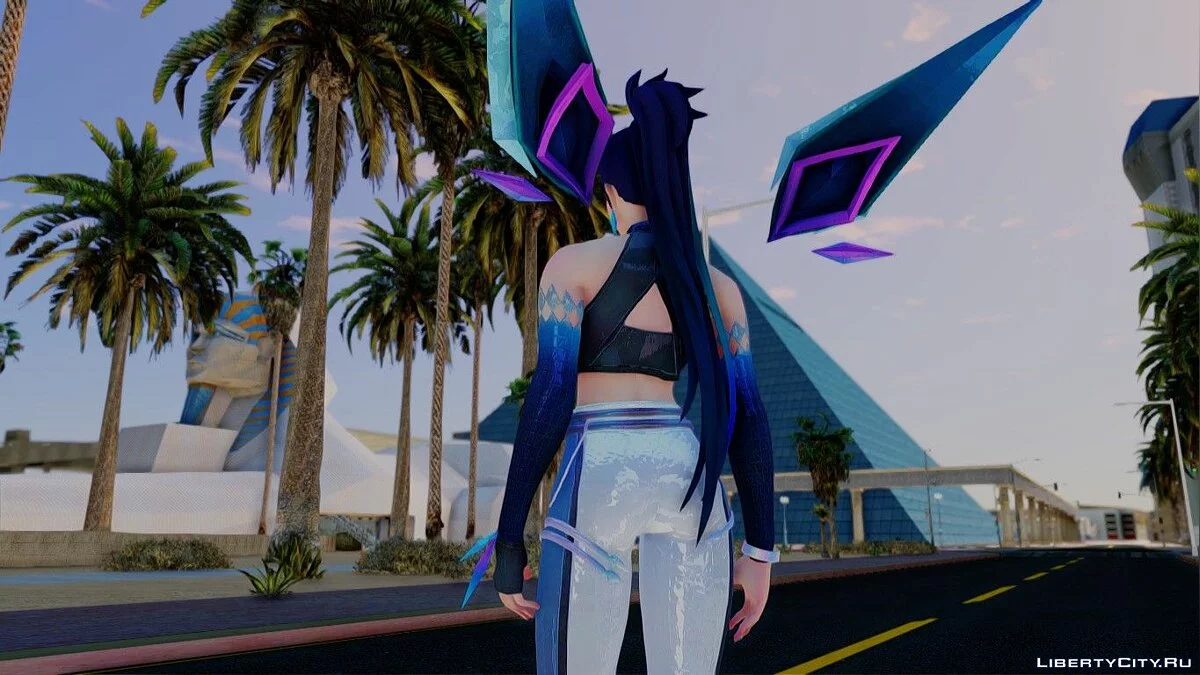Kai'Sa K/DA de League of Legends: Wild Rift / GTA San Andreas