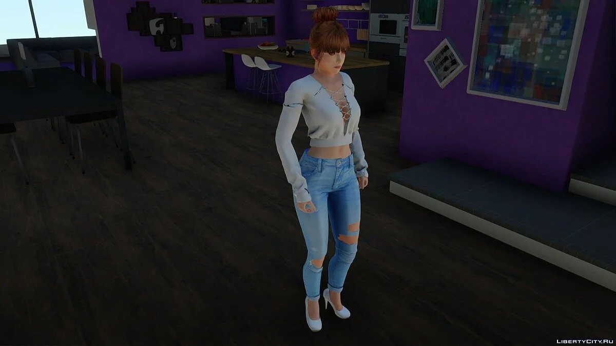 Kasumi en tenue décontractée v14 / GTA San Andreas