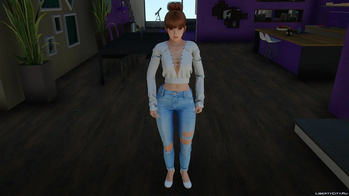 Kasumi en tenue décontractée v14 / GTA San Andreas