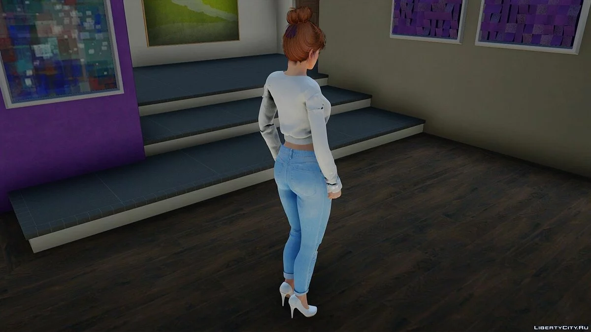 Kasumi en tenue décontractée v14 / GTA San Andreas
