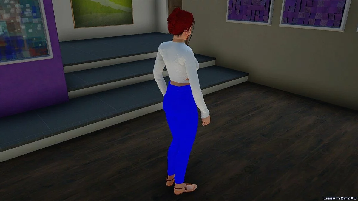 Kasumi dengan Pakaian Santai v20 / GTA San Andreas