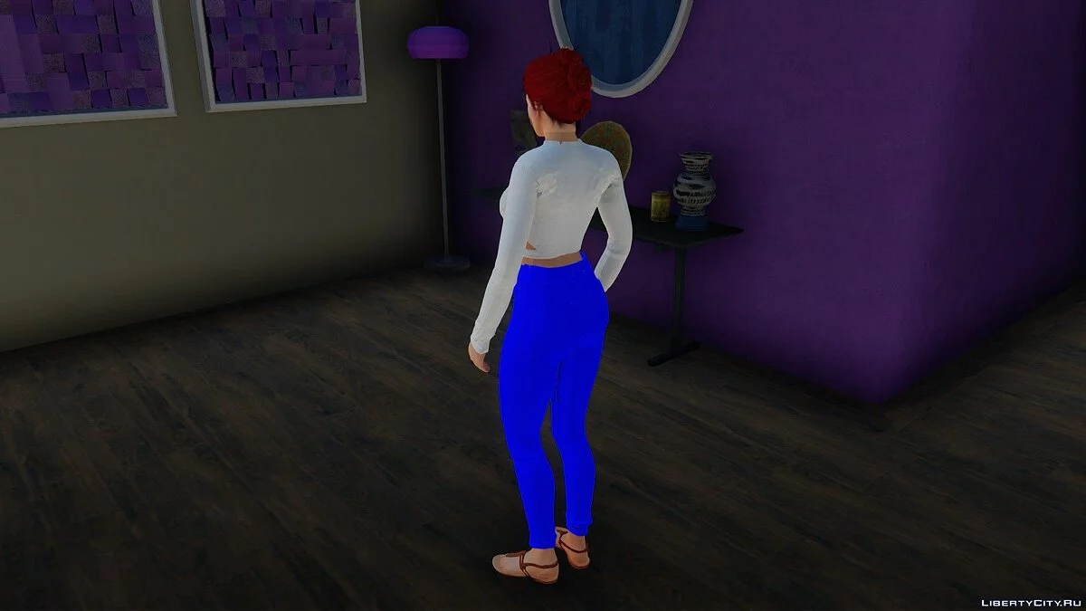 Kasumi dengan Pakaian Santai v20 / GTA San Andreas