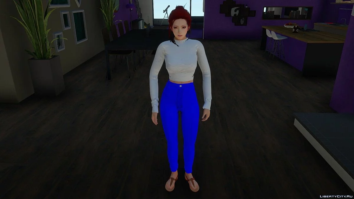 Kasumi dengan Pakaian Santai v20 / GTA San Andreas