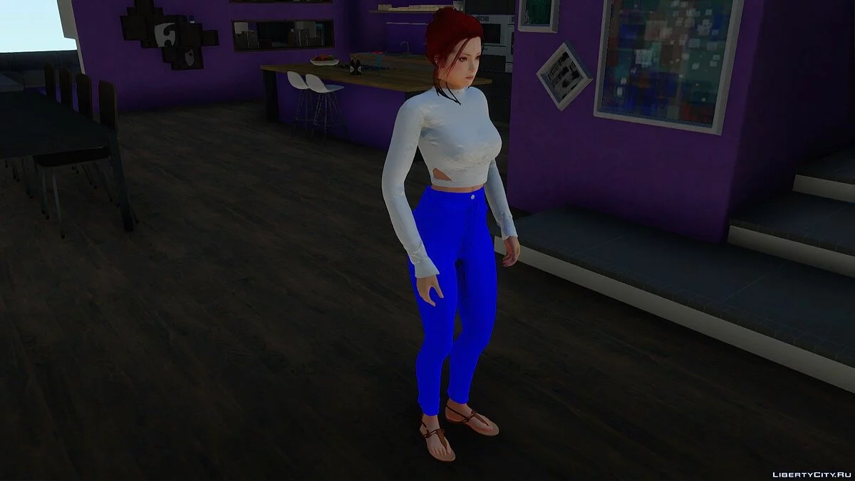 Kasumi dengan Pakaian Santai v20 / GTA San Andreas
