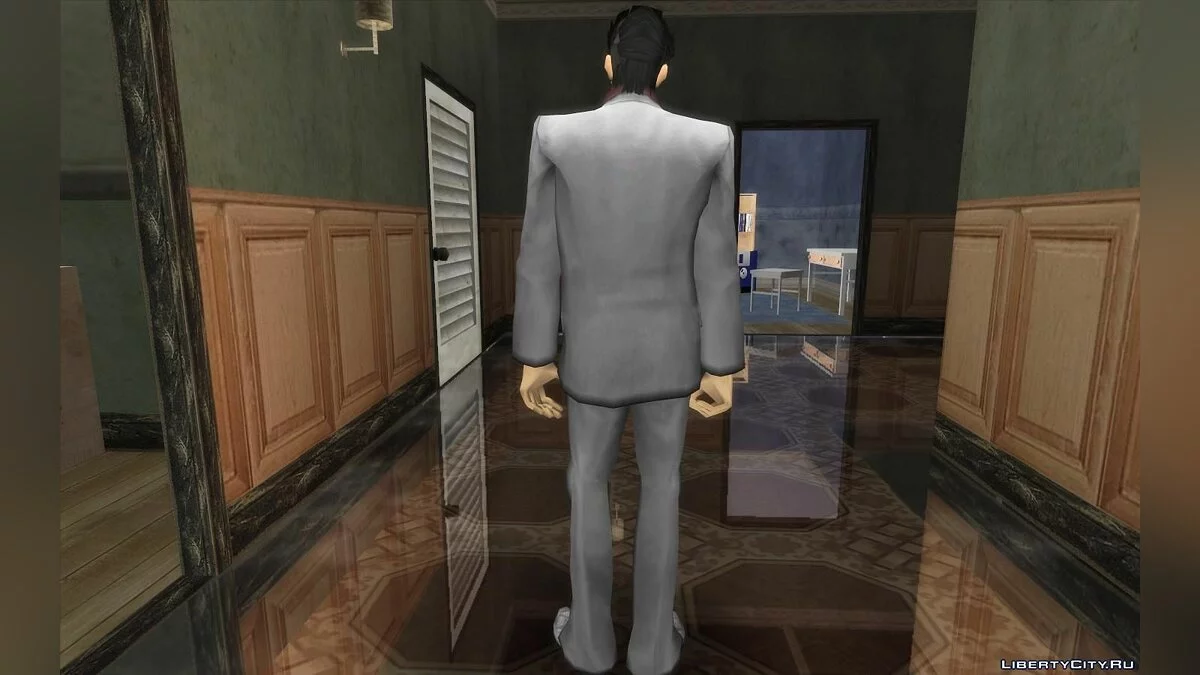 Kazuma Kiryu dari Yakuza / GTA San Andreas