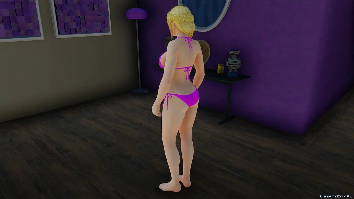 Хелена Дуглас у бікіні з Dead or Alive Xtreme Venus Vacation / GTA San Andreas