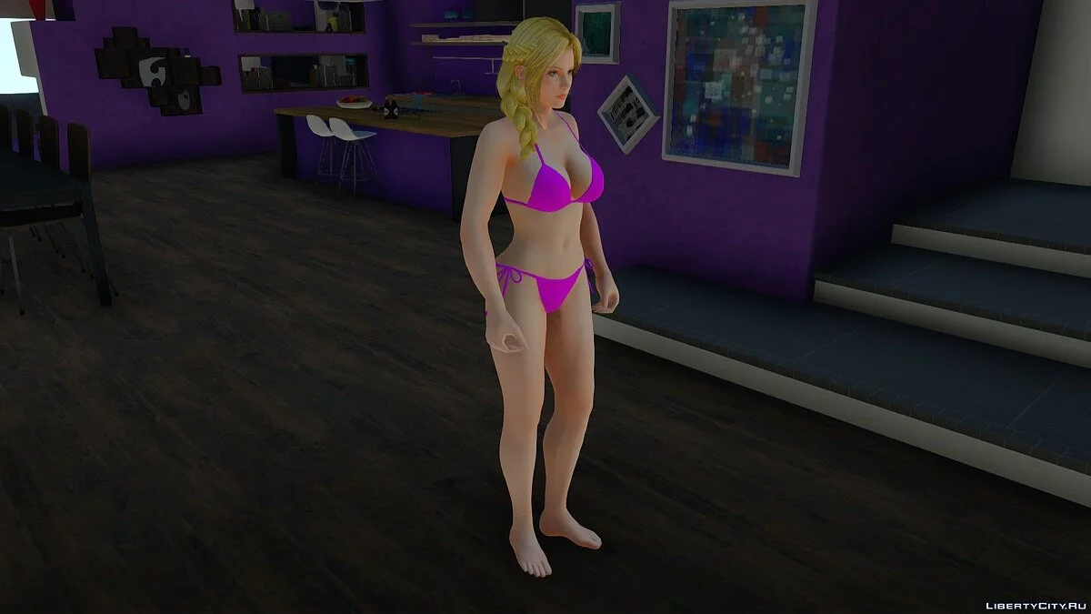 Хелена Дуглас у бікіні з Dead or Alive Xtreme Venus Vacation / GTA San Andreas