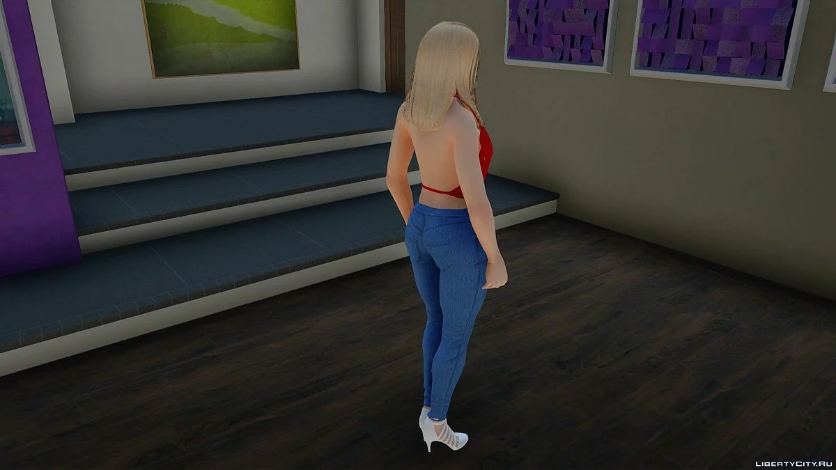 Хелена Дуглас в повседневной одежде v18 / GTA San Andreas