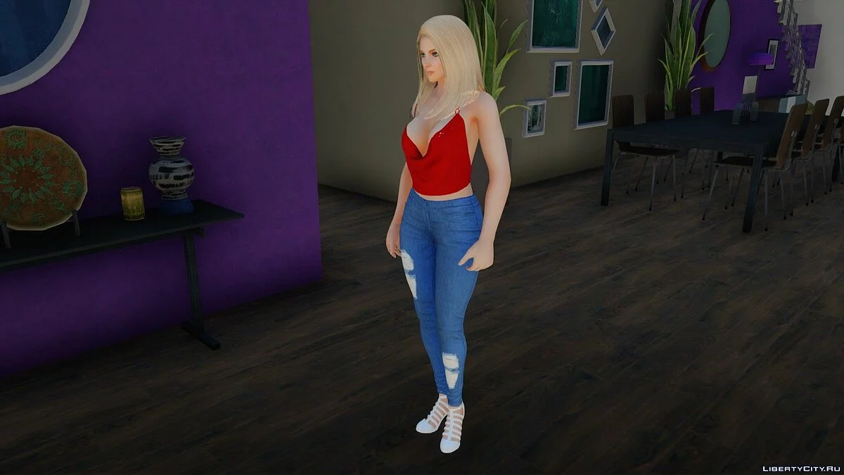 Хелена Дуглас в повседневной одежде v18 / GTA San Andreas
