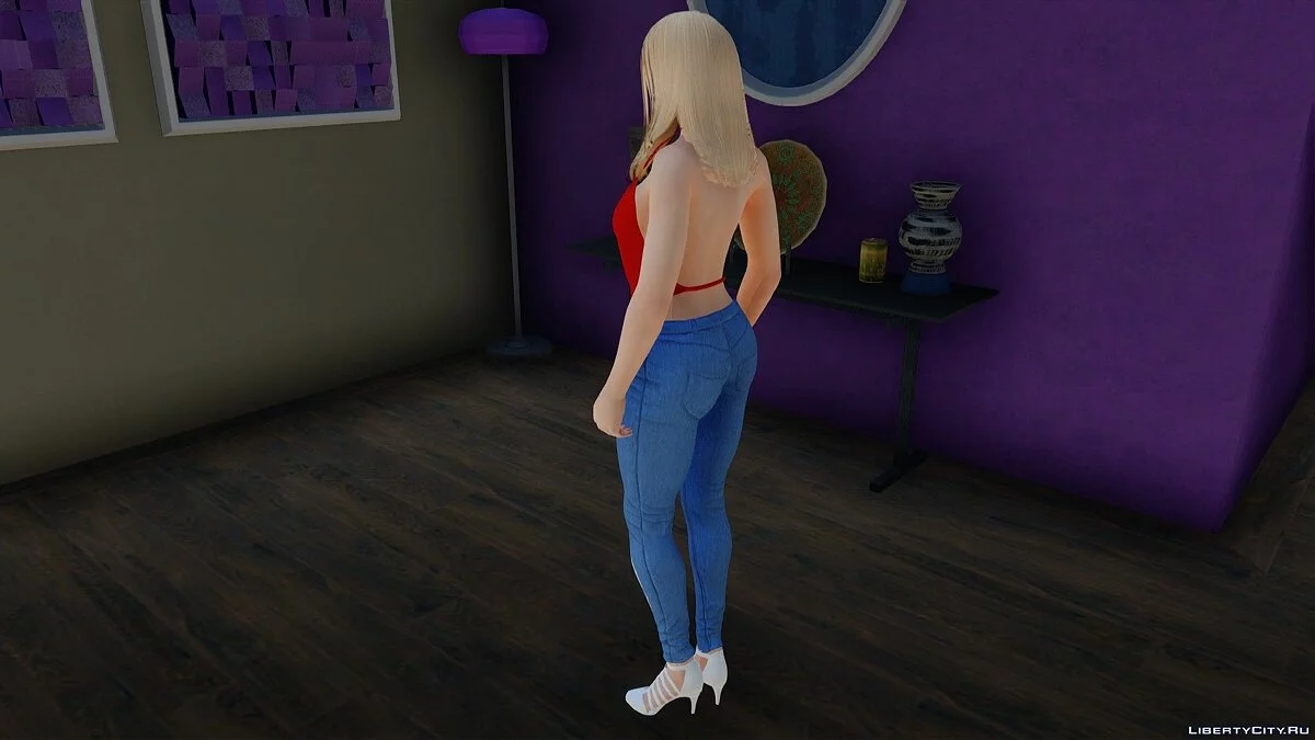 Хелена Дуглас в повседневной одежде v18 / GTA San Andreas